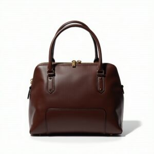 Classic Leather Elegance – Premium Full-Grain Ladies' Handbag